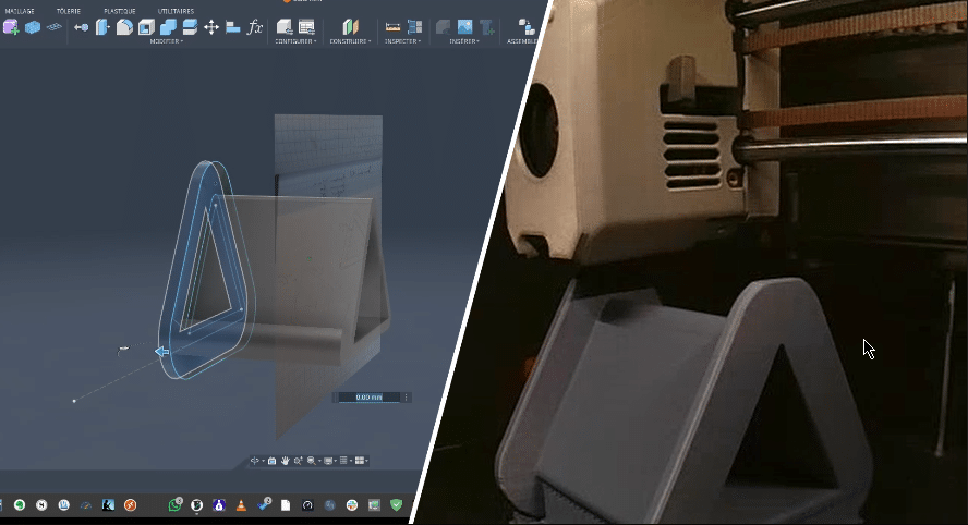 support téléphone Fusion 360